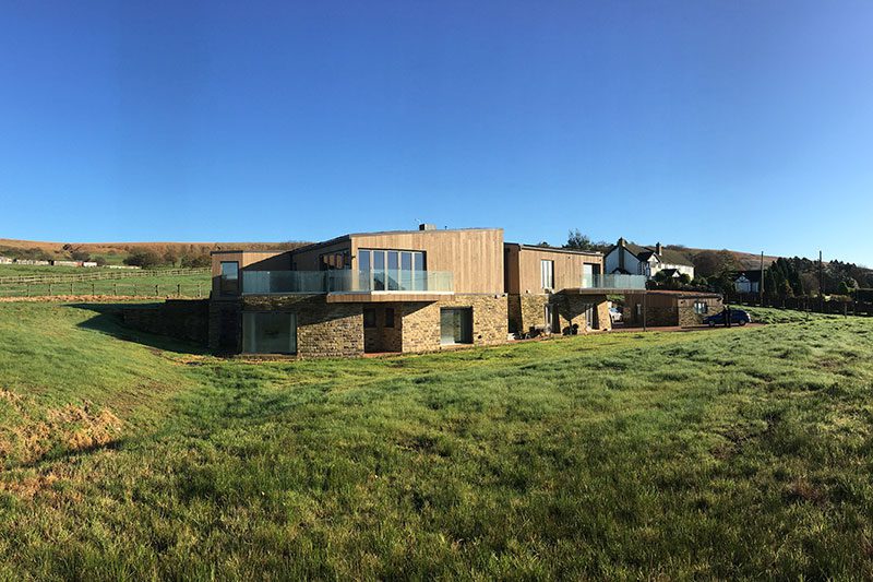 Front view of The Rimmer house