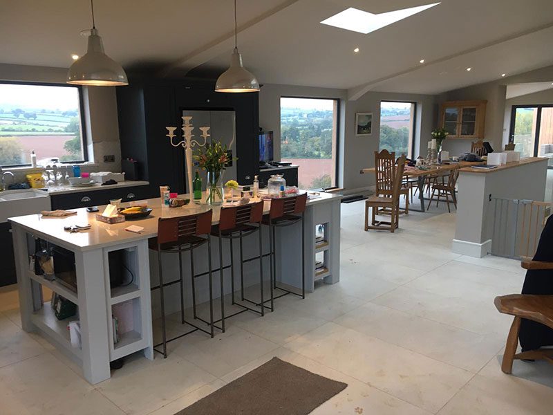 Tump Barn interior kitchen