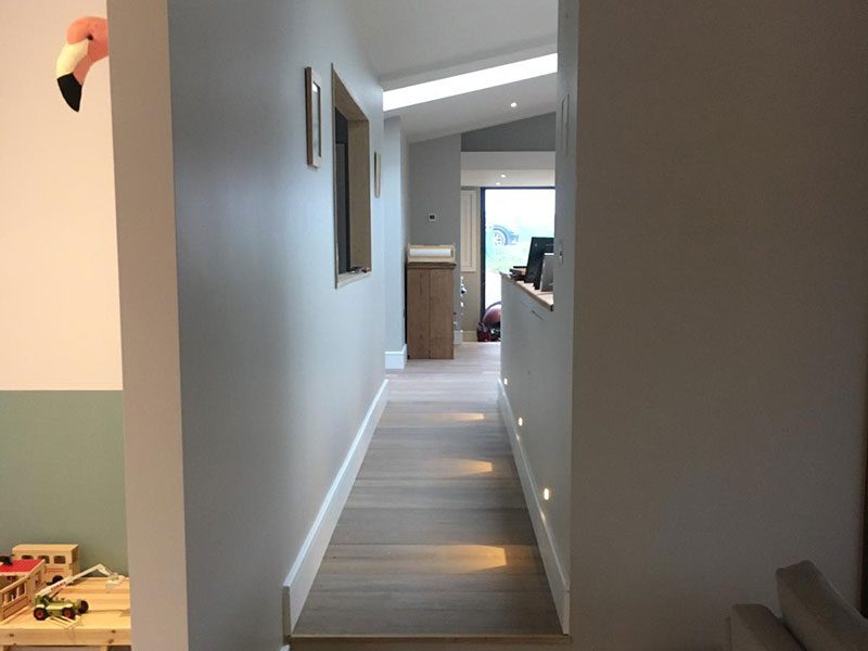 Tump Barn interior pasageway